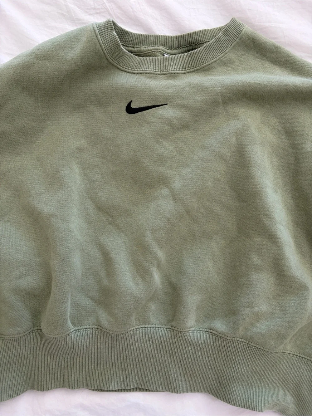 Nike Phoenix Cropped Crewneck Sweatshirt